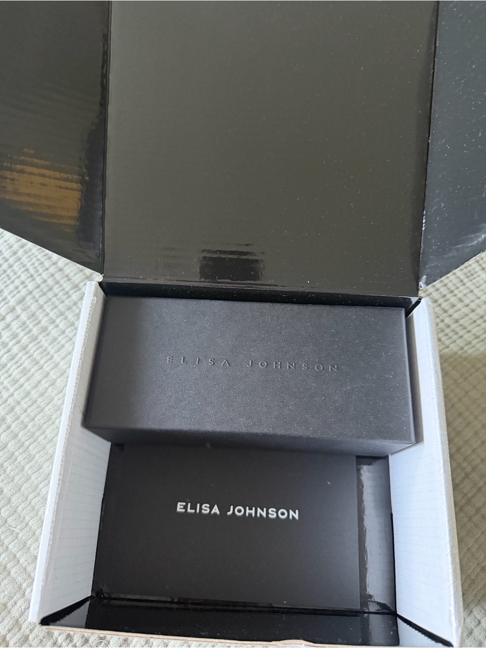 Elisa Johnson LYNA IN BROWN TORTOISE brand new nvr worn in original box! - Picture 4 of 4